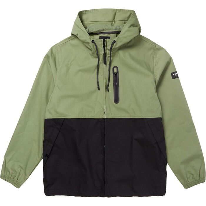 2023 Mystic Mens Canvas Jacket 35101220261 - Olive Green